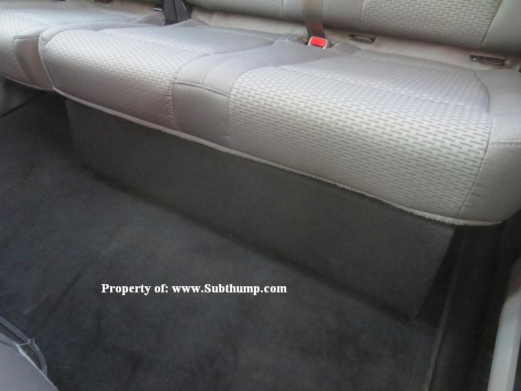 2015-2020 F150 Supercrew Single Downfire Subwoofer Enclosure *New*
