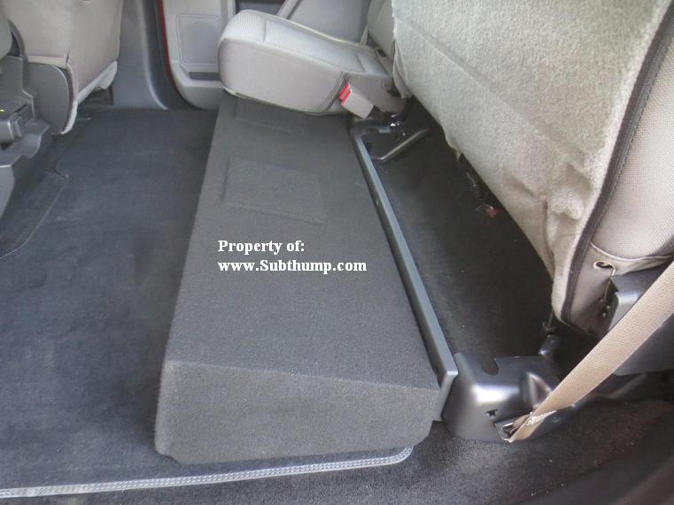 2015-2020 F150 Supercrew Dual Downfire Subwoofer Enclosure *New*