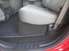 2015-2020 F150 Supercrew Dual Downfire Subwoofer Enclosure *New* 