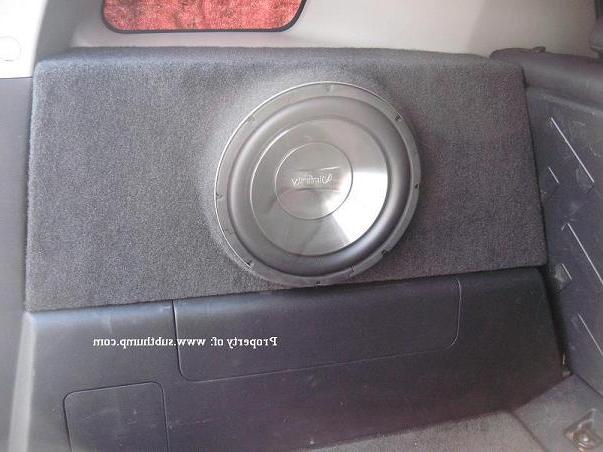 FJ Cruiser Drivers Side Stealth Sub Enclosure Carpeted 