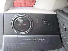 FJ Cruiser Drivers Side Stealth Sub Enclosure  Vinyl