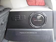 FJ Cruiser Passenger Side Stealth Sub Enclosure  Vinyl