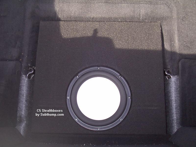 C5 Corvette 10" Stealth Enclosure