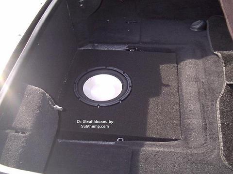 C5 Corvette 10" Stealth Enclosure