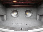 2013-2020 Ford Fusion Dual 10/12 Subwoofer box