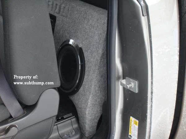 2007-2013 GM Regular Cab Dual Sub Box With Amp Space
