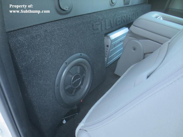 *New* 2014-2018  GM Regular Cab Dual Sub Box With Amp Space