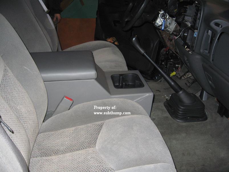99-06 GM Custom Center Console Sub Boxes