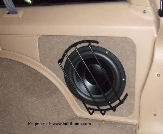 84-01 Jeep Cherokee XJ Cargo 10" Stealth Enclosure *Best Seller*