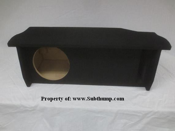 *New* 2007-2018 Jeep Wrangler Single 12 Front Fire Sub Enclosure w/Amp Shelf Vented