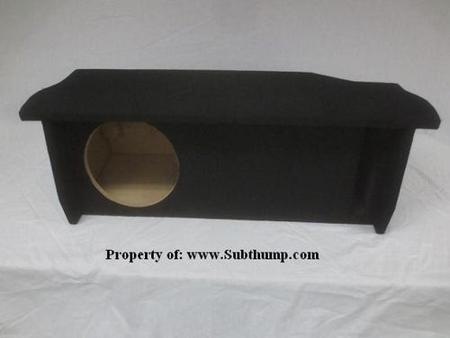 *New* 2007-2018 Jeep Wrangler Single 12 Front Fire Sub Enclosure w/Amp Shelf Vented