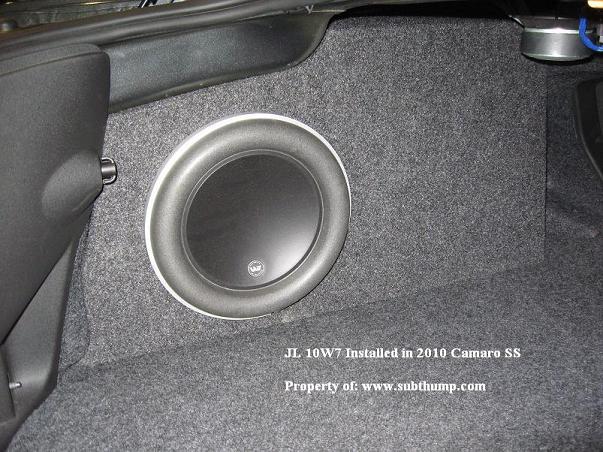 2010-2015 Camaro LS/LT/SS/ZL1 Large Drivers Side Stealth Enclosure    *Best Seller*