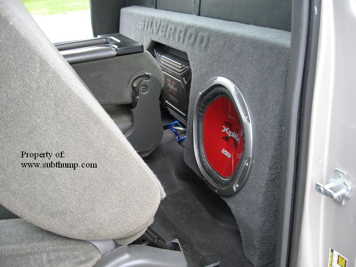 99-06 GM Regular Cab Dual Sub Box With Amp Space *Hot Product*
