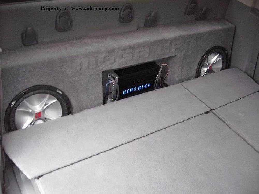 2006-2026 Dodge Ram Mega Cab Dual Sub Box With Amp Space