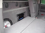 2006-2023 Dodge Ram Mega Cab Dual Sub Box With Amp Space Deep Heavy Duty