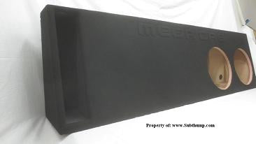 2006-2012 Dodge Ram Mega Cab Deep Heavy Duty Dual 12 Ported Sub Box