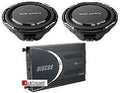 (2) 10"MTX Slim Subs AND (1) MB Quart DSC2150 Amp 