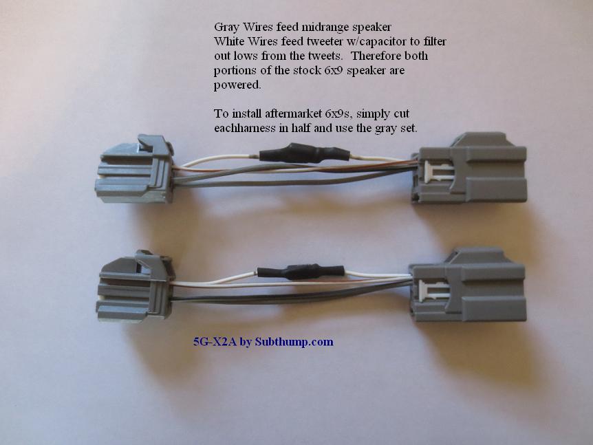 Subthump Exclusive 2010-2015 Camaro X2A Harness for FARK