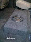 2009-2014 F150 Supercrew Dual Upfire Subwoofer Enclosure