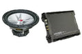 (1) 12" Kicker CVR dual 4ohm Sub AND (1) Kicker zx300.1 Amp