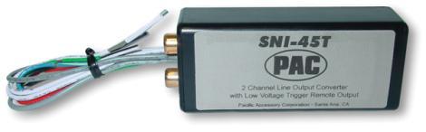 Pac Audio SOEM-4 Line Output Converter with Amp Trigger