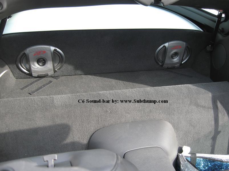 C6 Corvette Soundbar