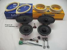 2010 & Up Camaro Hybrid Audio Complete Car Speaker Set with Adapters & FARK