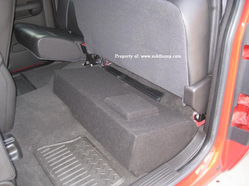 2007-2013 New Body Style GM Extended Cab Single Downfire Box