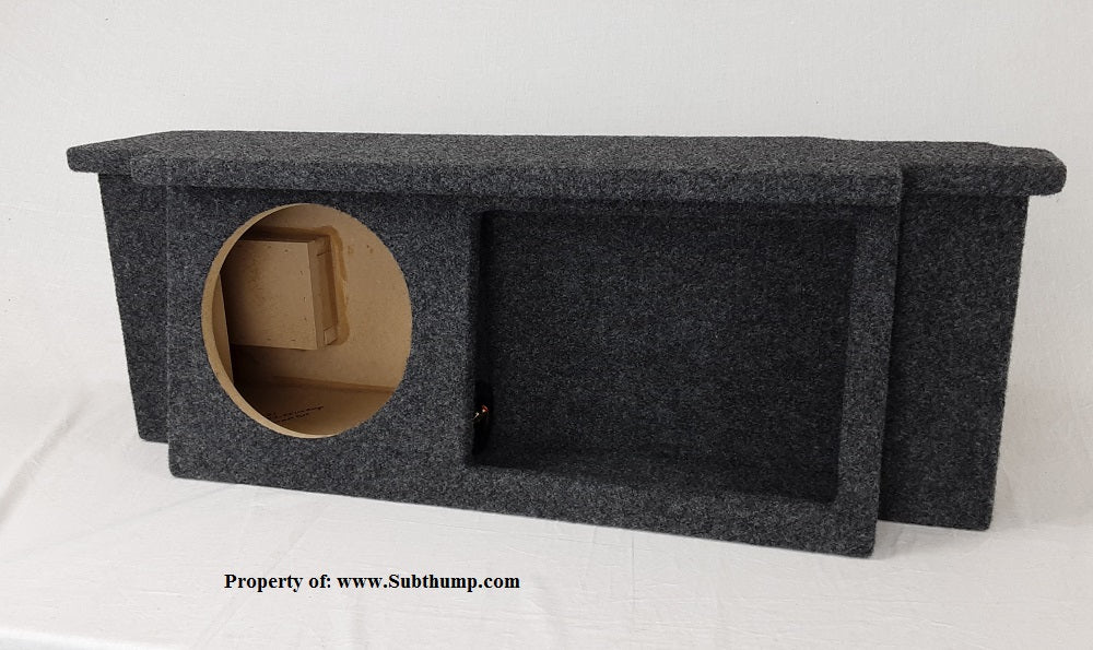 1987-2006 Jeep Wrangler Single 10  Front Fire Sub Enclosure With Amp Shelf  *New* 