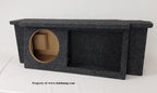 1987-2006 Jeep Wrangler Single 10  Front Fire Sub Enclosure With Amp Shelf  *New* 