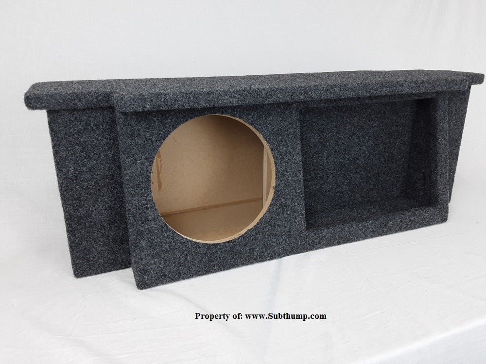 1987-2006 Jeep Wrangler Single 10  Front Fire Sub Enclosure With Amp Shelf  *New*