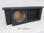 1987-2006 Jeep Wrangler Single 10  Front Fire Sub Enclosure With Amp Shelf  *New*