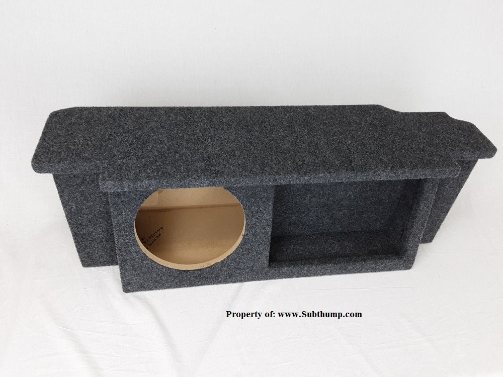 1987-2006 Jeep Wrangler Single 10  Front Fire Sub Enclosure With Amp Shelf  *New*