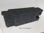 1987-2006 Jeep Wrangler Single 10  Front Fire Sub Enclosure With Amp Shelf  *New*