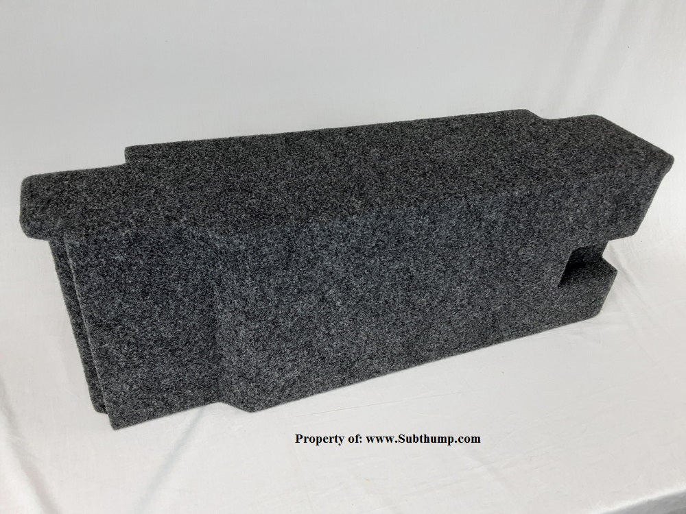 1987-2006 Jeep Wrangler Single 10  Front Fire Sub Enclosure With Amp Shelf  *New*