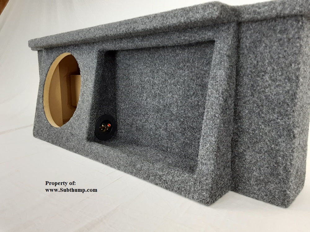 1987-2006 Jeep Wrangler Single 10  Front Fire Sub Enclosure With Amp Shelf  *New*