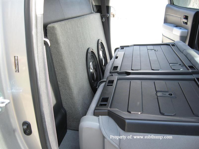 07-13 Toyota Tundra Crew Max Behind the Seat Box