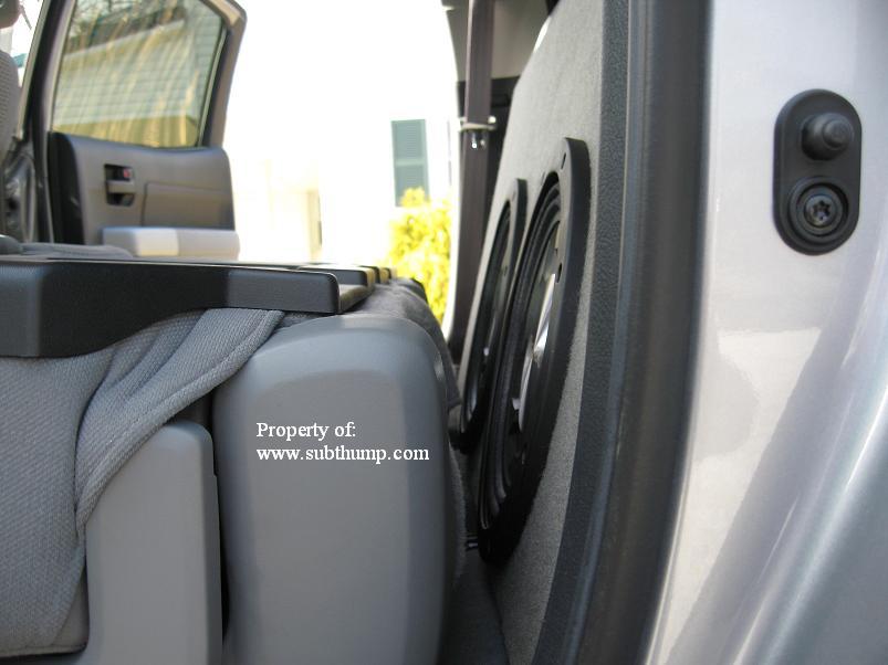 07-13 Toyota Tundra Crew Max Behind the Seat Box