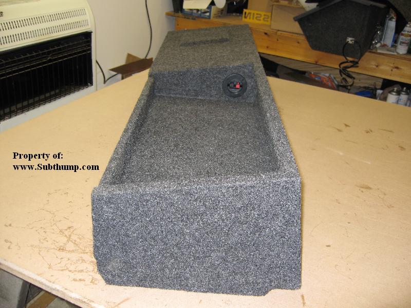 99-06 Silverado/Sierra Extended Cab Single 12" Ultra w/ Amp Shelf