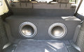 *New* 2007-2018 Jeep Unlimited (4dr.) Dual 10/12 Rea  Fire Sub Box