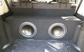 *New* 2007-2018 Jeep Unlimited (4dr.) Dual 10/12 Rea  Fire Sub Box