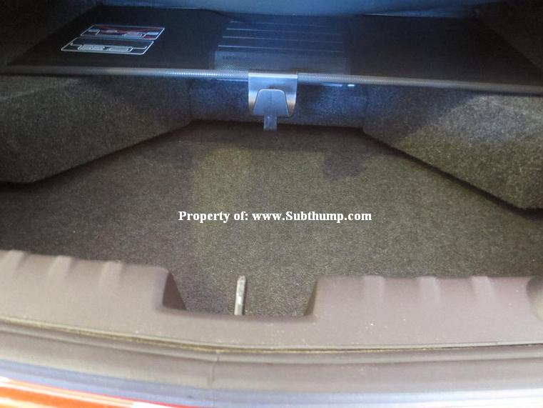 2011-2015 Camaro Convertible Dual Downfire Box with Amp Shelf *New*