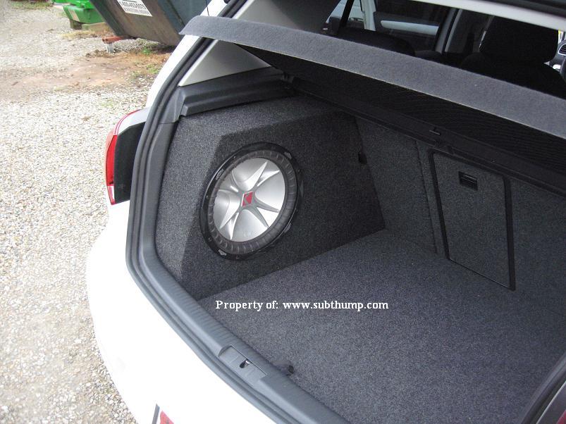 2006-2013 Volkswagon Golf, Rabbit, GTI Large Drivers Side Stealth Enclosure *new*