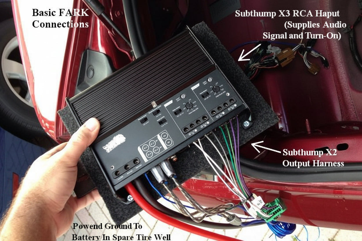 Subthump Exclusive 2010-2015 Camaro Coupe Plug & Play Factory Amp Replacement Kit V4.0 *Hot Product*