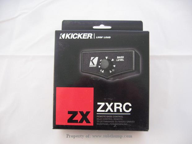 Kicker ZXRC Remote Bass Knob for ZX Series Amplifiers