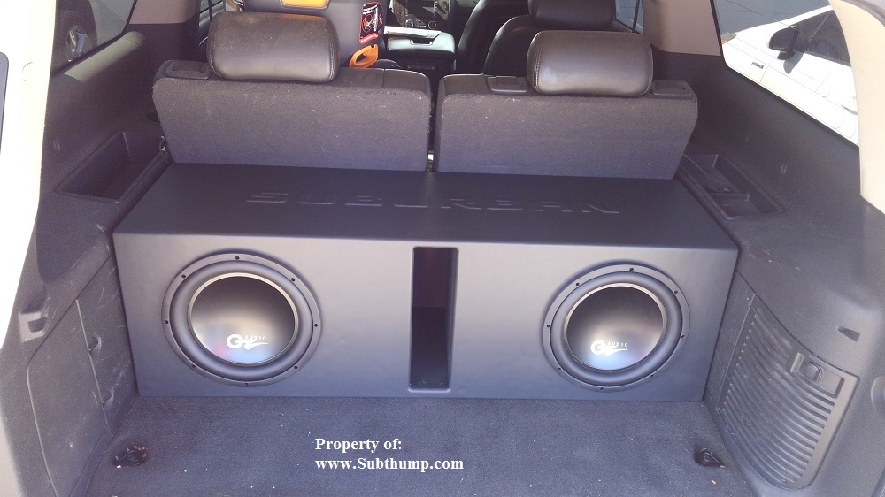 20072013 Suburban/Yukon XL/Escalade ESV Dual 12 Rear Fire Ported