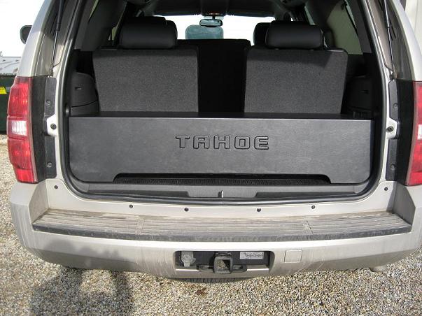 2007 chevy tahoe subwoofer hot sale box