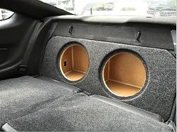 Ford Mustang Custom Subwoofer Enclosures-by Subthump