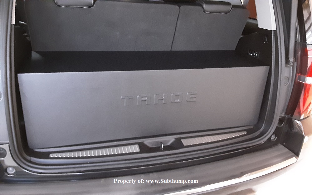 2015-2019 Tahoe/Yukon/Escalade Front Fire Subwoofer Box *New*
