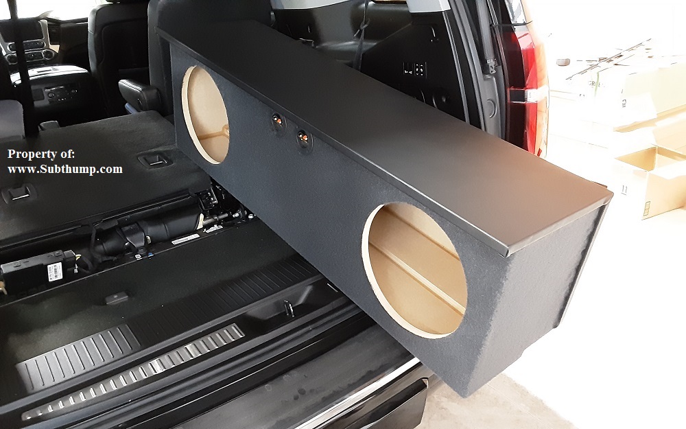 20152020 Tahoe/Yukon/Escalade Front Fire Subwoofer Box *New*
